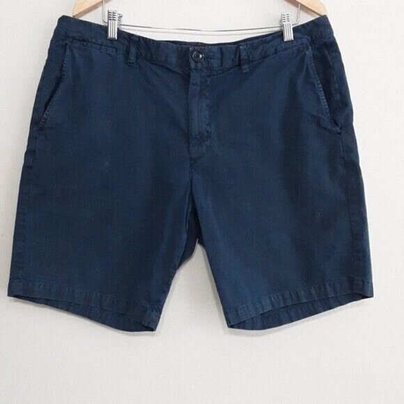 Unteckit men's casual chino short size 38 Vacation Office Navy Hiking Camp - Picture 1 of 6